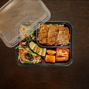 BBQ Beef Ribs (Galbi) Lunch Box